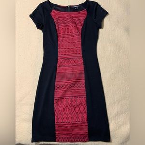 Red-Black My Michelle Juniors Mini Dress